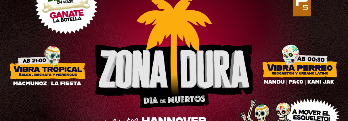 zona dura hannover 30.10.26 halloween dia de muertos rp5 stage